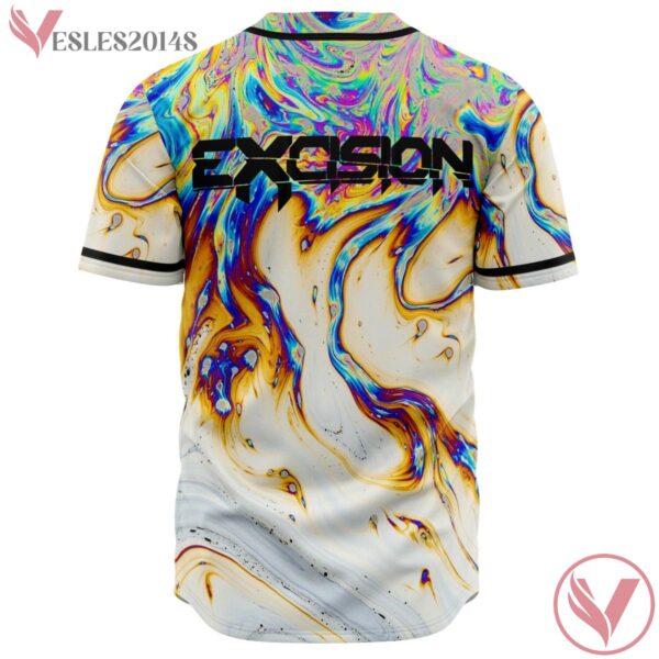 Excision Jersey For EDM Festival, Oil Slick Pattern Rave Jersey - Vesles2014s 1