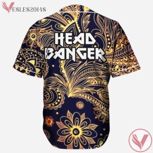 Excision Jersey With Gold Paisley Pattern For EDM Festivals, Rave Jersey For Fans - Vesles2014s 1