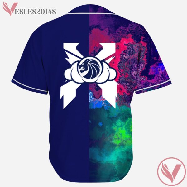 Excision x Seven Lions Nebula Space Watercolor Textured Jersey For EDM Festival Outfits - Vesles2014s 1