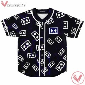 Eyes Catching Customize Monogram Print Dark Blue Jersey For EDM Festivals - Vesles2014s