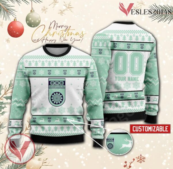 FC UFA Custom Ugly Christmas Sweater, Unique Gift For Fans - Vesles2014s