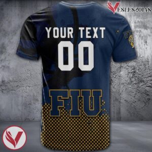 FIU Panthers Basketball Grunge Pattern Unique Personalized T Shirts - Vesles2014S 1