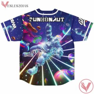 FUNKONAUT GriZ and LSDream Baseball Jersey For EDM Festivals - Vesles2014s 1