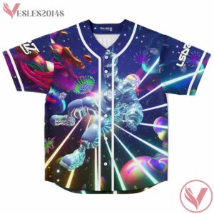 FUNKONAUT GriZ and LSDream Baseball Jersey For EDM Festivals - Vesles2014s