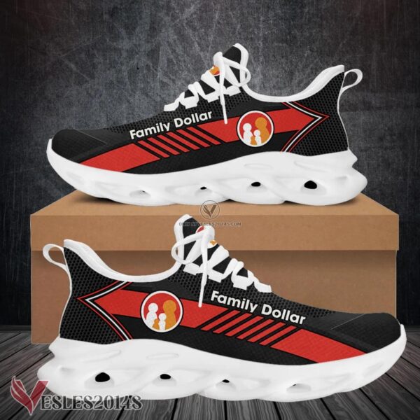 Family Dollar Logo Custom Shoes, Best Running Shoes For Fans - Vesles2014S 1