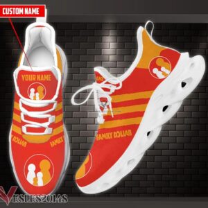 Family Dollar Logo Custom Shoes Style 1, Best Running Shoes For Fans - Vesles2014S 1