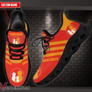Family Dollar Logo Custom Shoes Style 1, Best Running Shoes For Fans - Vesles2014S