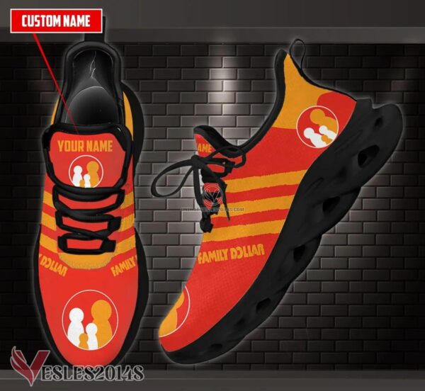 Family Dollar Logo Custom Shoes Style 1, Best Running Shoes For Fans - Vesles2014S