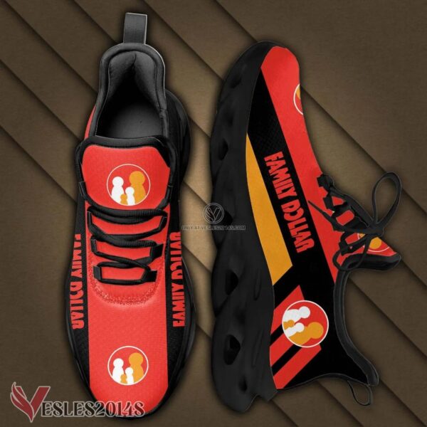 Family Dollar Logo Custom Shoes Style 11, Best Running Shoes For Fans - Vesles2014S