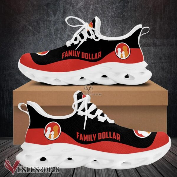 Family Dollar Logo Custom Shoes Style 2, Best Running Shoes For Fans - Vesles2014S 1