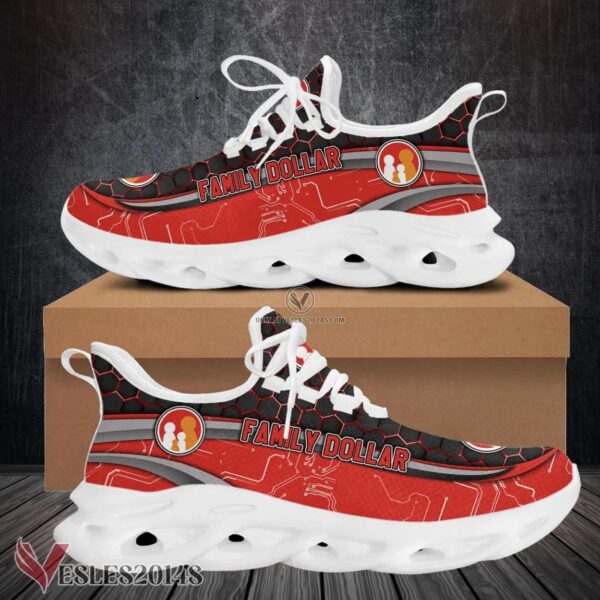 Family Dollar Logo Custom Shoes Style 5, Best Running Shoes For Fans - Vesles2014S 1