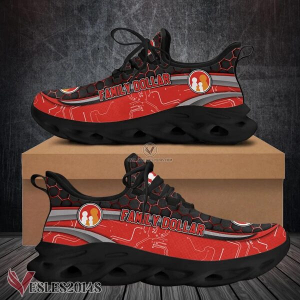 Family Dollar Logo Custom Shoes Style 5, Best Running Shoes For Fans - Vesles2014S