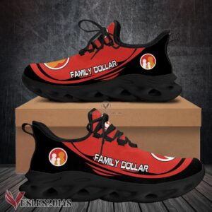 Family Dollar Logo Custom Shoes Style 6, Best Running Shoes For Fans - Vesles2014S