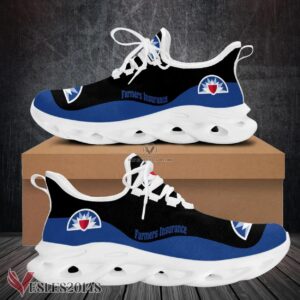Farmers Insurance Logo Custom Shoes Style 2, Best Running Shoes For Fans - Vesles2014S 1