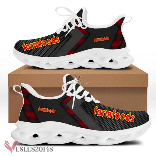 Farmfoods Logo Custom Shoes, Best Running Shoes For Fans - Vesles2014S 1