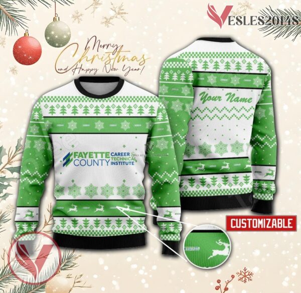 Fayette County Career & Technical Institute Practical Nursing Program Custom Ugly Christmas Sweater, Unique Gift For Fans - Vesles2014s
