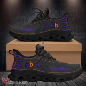Fedex Logo Custom Shoes Style 168, Best Running Shoes For Fans - Vesles2014S