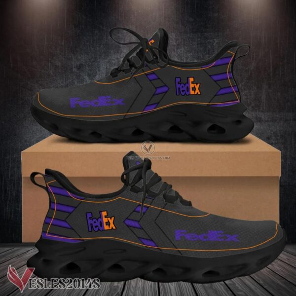 Fedex Logo Custom Shoes Style 168, Best Running Shoes For Fans - Vesles2014S