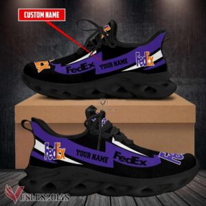 Fedex Logo Custom Shoes Style 179, Best Running Shoes For Fans - Vesles2014S