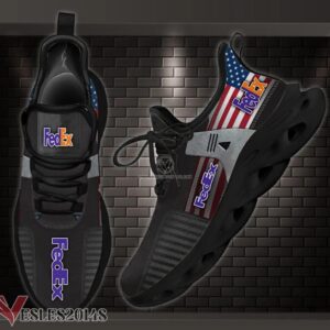 Fedex Logo Custom Shoes Style 186, Best Running Shoes For Fans - Vesles2014S