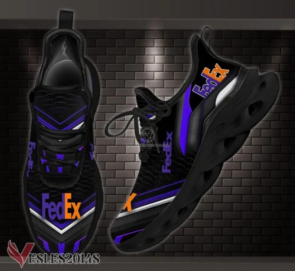Fedex Logo Custom Shoes Style 187, Best Running Shoes For Fans - Vesles2014S