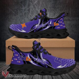 Fedex Logo Custom Shoes Style 21, Best Running Shoes For Fans - Vesles2014S
