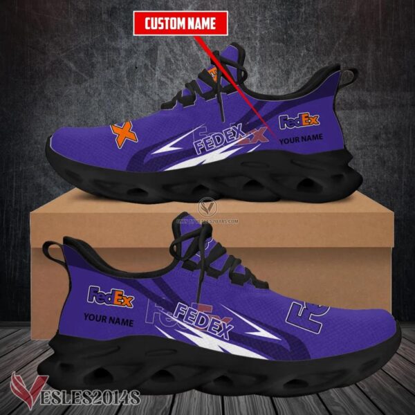 Fedex Logo Custom Shoes Style 22, Best Running Shoes For Fans - Vesles2014S