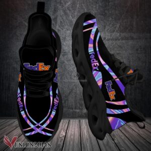 Fedex Logo Custom Shoes Style 6, Best Running Shoes For Fans - Vesles2014S