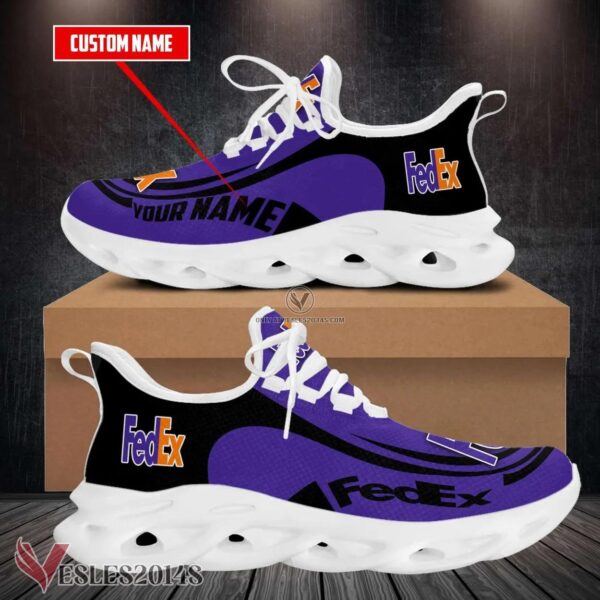 Fedex Logo Custom Shoes Style 7, Best Running Shoes For Fans - Vesles2014S 1