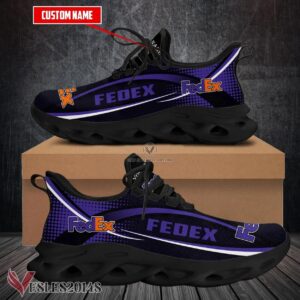 Fedex Logo Custom Shoes Style 71, Best Running Shoes For Fans - Vesles2014S