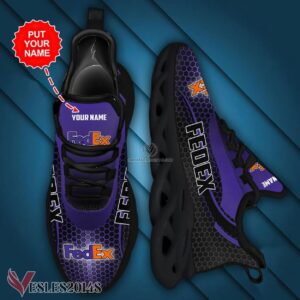 Fedex Logo Custom Shoes Style 75, Best Running Shoes For Fans - Vesles2014S