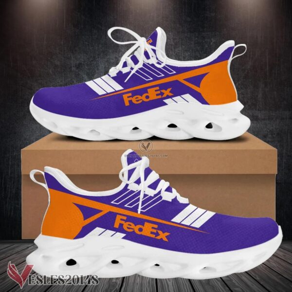 Fedex Sneaker Logo Custom Shoes, Best Running Shoes For Fans - Vesles2014S 1