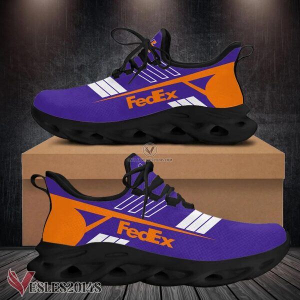 Fedex Sneaker Logo Custom Shoes, Best Running Shoes For Fans - Vesles2014S