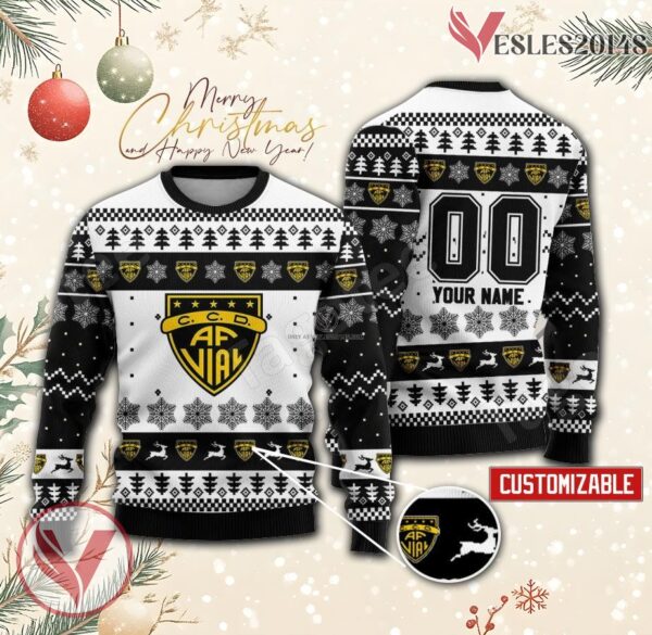 Fernández Vial Custom Ugly Christmas Sweater, Unique Gift For Fans - Vesles2014s