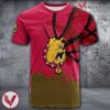 Ferris State Bulldogs Basketball Grunge Pattern Unique Personalized T Shirts - Vesles2014S