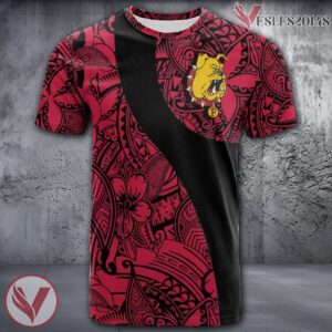 Ferris State Bulldogs NCAA Polynesian Pattern Shirt, Unique Gifts For Fans - Vesles2014s