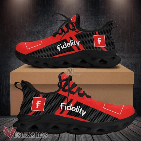 Fidelity Investments Logo Custom Shoes, Best Running Shoes For Fans - Vesles2014S