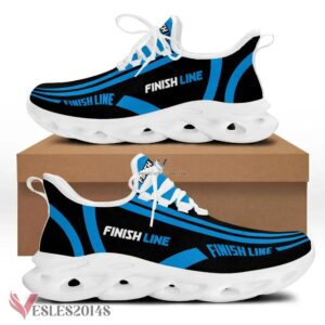 Finish Line Logo Custom Shoes, Best Running Shoes For Fans - Vesles2014S 1