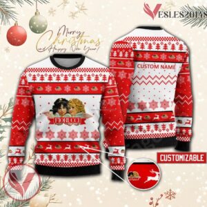 Fiorucci Logo Personalized Ugly Christmas Sweater, Unique Gift For Fans - Vesles2014s
