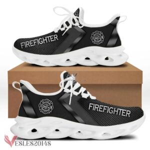 Firefighter Custom Shoes, Best Running Shoes For Fans - Vesles2014S