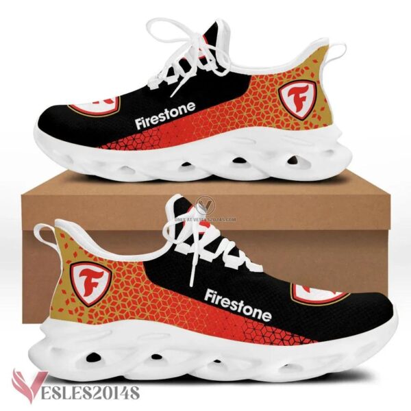 Firestone Logo Custom Shoes Style 1, Best Running Shoes For Fans - Vesles2014S 1