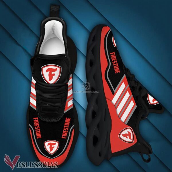 Firestone Logo Custom Shoes Style 2, Best Running Shoes For Fans - Vesles2014S