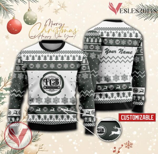 First Coast Barber Academy Custom Ugly Christmas Sweater, Unique Gift For Fans - Vesles2014s