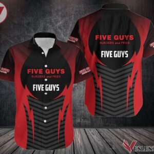 Five Guys Uniform Custom Clothes Style 2, Unique Gifts For Employee - Vesles2014s 2
