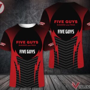 Five Guys Uniform Custom Clothes Style 2, Unique Gifts For Employee - Vesles2014s 3