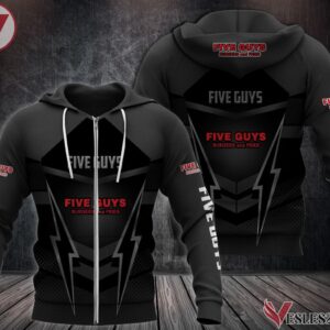 Five Guys Uniform Custom Clothes Style 3, Unique Gifts For Employee - Vesles2014s 1