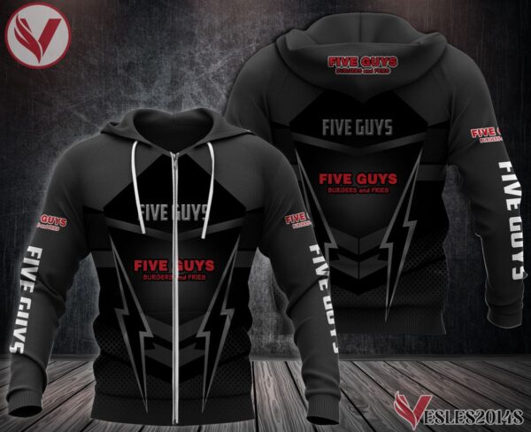 Five Guys Uniform Custom Clothes Style 3, Unique Gifts For Employee - Vesles2014s 1