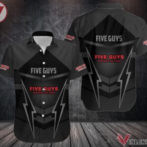 Five Guys Uniform Custom Clothes Style 3, Unique Gifts For Employee - Vesles2014s 2