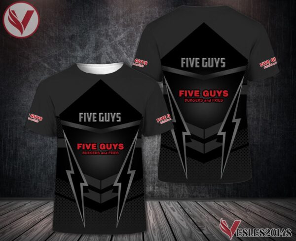 Five Guys Uniform Custom Clothes Style 3, Unique Gifts For Employee - Vesles2014s 3