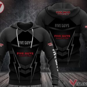 Five Guys Uniform Custom Clothes Style 3, Unique Gifts For Employee - Vesles2014s